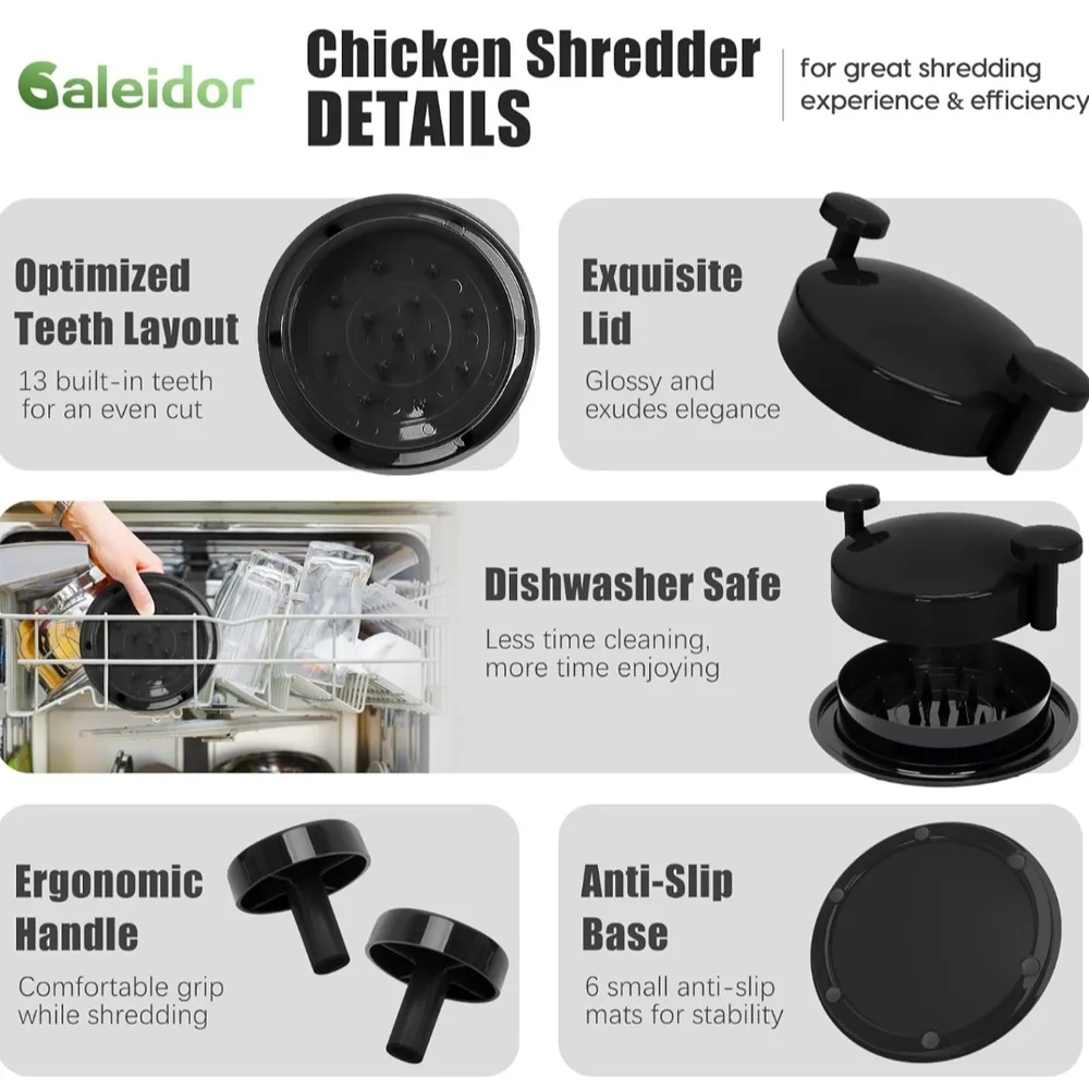 Chicken Shredder Tool Twist, Meat Shredder